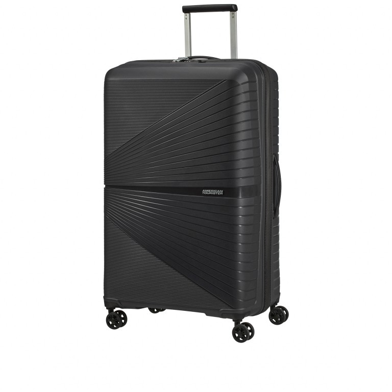 Koffer Airconic Spinner 77 Onyx Black, Farbe: schwarz, Marke: American Tourister, EAN: 5400520017260, Abmessungen in cm: 49.5x77x31, Bild 2 von 7