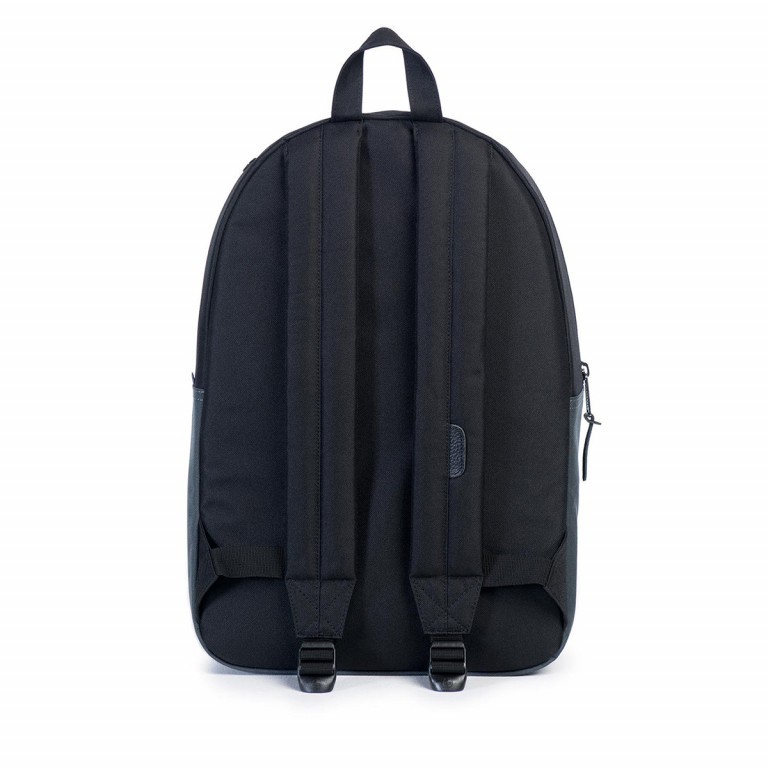 Rucksack Settlement Volumen 21 Liter Dark Shadow Black, Farbe: grau, Marke: Herschel, EAN: 0828432082445, Abmessungen in cm: 27x42x15, Bild 4 von 4