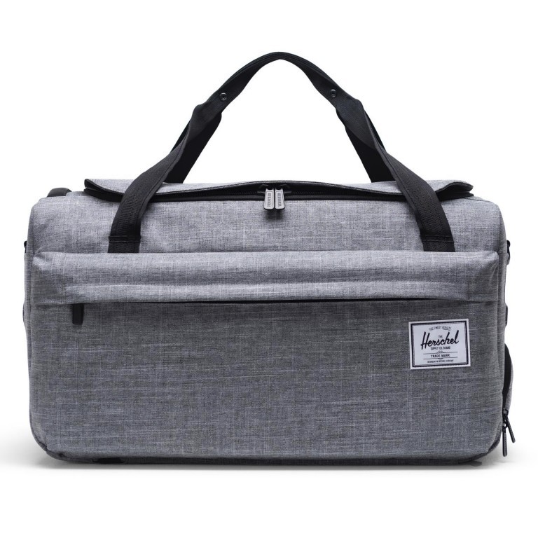 Reisetasche / Rucksack Outfitter Größe 50 Liter Raven Crosshatch, Farbe: schwarz, Marke: Herschel, EAN: 0828432246656, Abmessungen in cm: 57.9x32.5x29, Bild 1 von 5