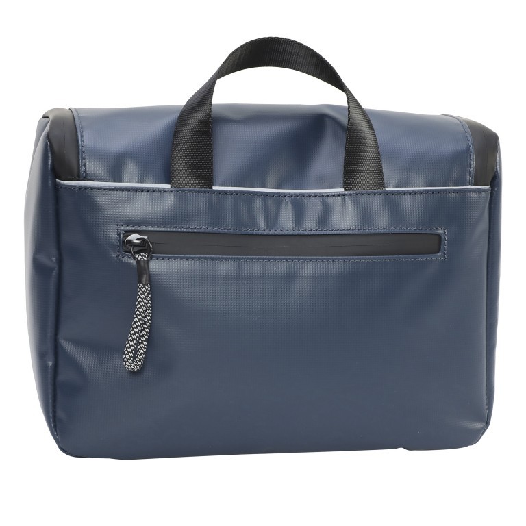 Kulturbeutel Stockwell 2.0 Washbag Benny LHZ Dark Blue, Farbe: blau/petrol, Marke: Strellson, EAN: 4048835099161, Abmessungen in cm: 28x21x13, Bild 3 von 6