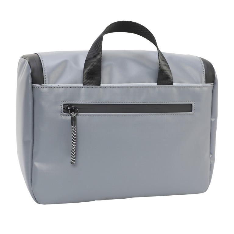 Kulturbeutel Stockwell 2.0 Washbag Benny LHZ Grey, Farbe: grau, Marke: Strellson, EAN: 4048835107354, Abmessungen in cm: 28x21x13, Bild 3 von 6