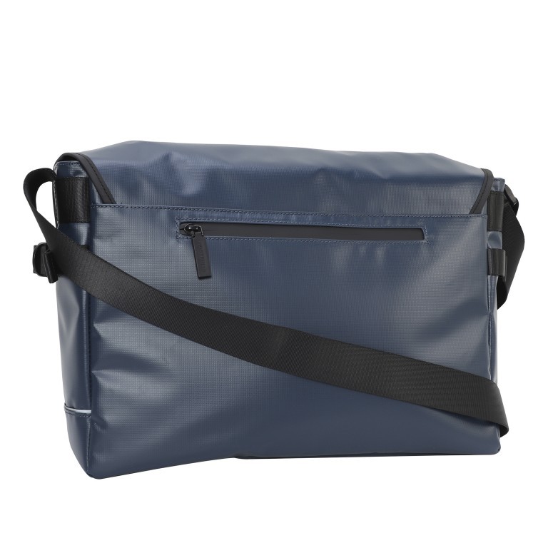 Kuriertasche Stockwell 2.0 Messenger Dorian LHF Dark Blue, Farbe: blau/petrol, Marke: Strellson, EAN: 4048835099130, Abmessungen in cm: 38x27x12, Bild 3 von 7