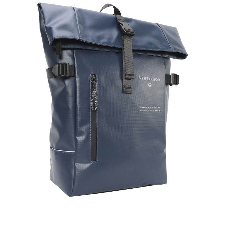 Rucksack Stockwell 2.0 Backpack Eddie MVF Dark Blue, Farbe: blau/petrol, Marke: Strellson, EAN: 4048835099116, Bild 2 von 7