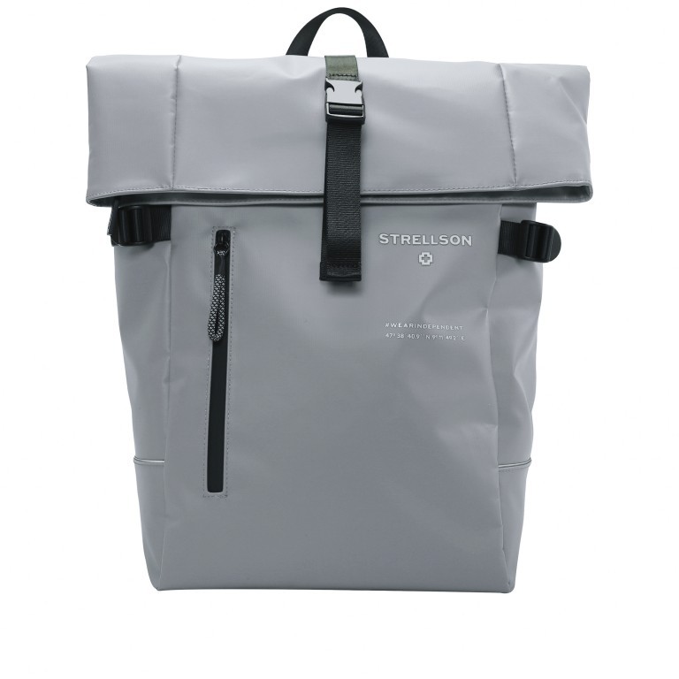 Rucksack Stockwell 2.0 Backpack Eddie MVF Grey, Farbe: grau, Marke: Strellson, EAN: 4048835107309, Bild 1 von 7