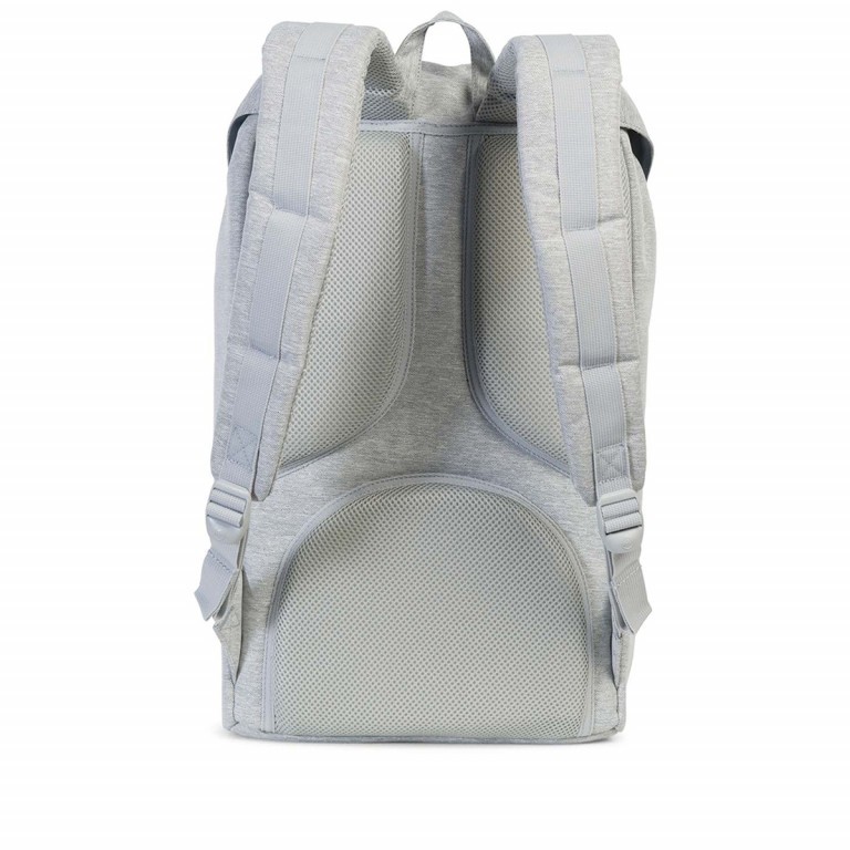 Rucksack Little America Volumen 23 Liter Light Grey Crosshatch, Farbe: grau, Marke: Herschel, EAN: 0828432126729, Abmessungen in cm: 28x50x17, Bild 4 von 4