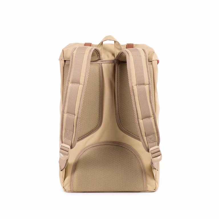 Rucksack Little America Medium Volumen 14 Liter Khaki, Farbe: beige, Marke: Herschel, EAN: 0828432013326, Abmessungen in cm: 28x43x12, Bild 3 von 4