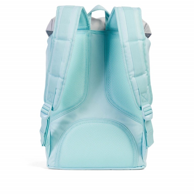 Rucksack Little America Medium Volumen 14 Liter Blue Tint Glacier Grey, Farbe: grün/oliv, Marke: Herschel, EAN: 0828432127825, Abmessungen in cm: 28x43x12, Bild 4 von 4