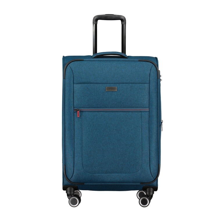 Koffer Columbus 087450 65 cm Petrol, Farbe: blau/petrol, Marke: Flanigan, EAN: 4048171005154, Bild 1 von 9