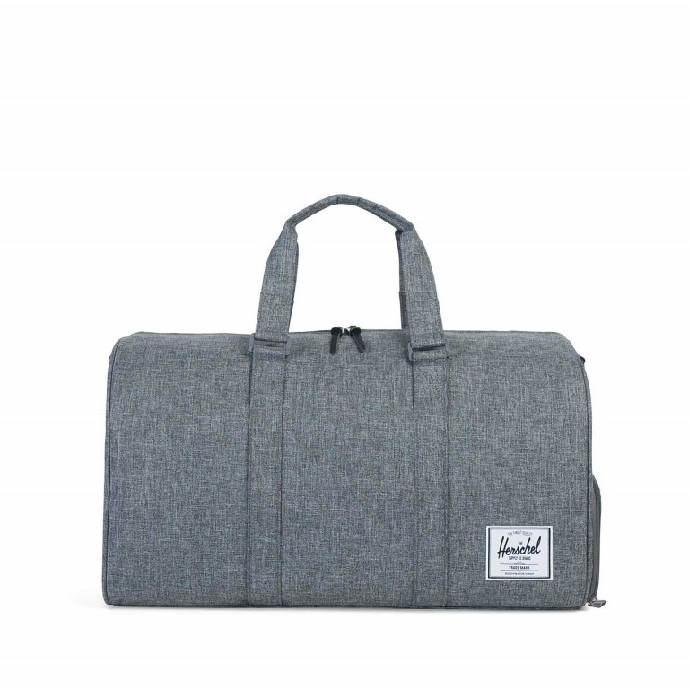 Reisetasche Novel Raven Crosshatch, Farbe: grau, Marke: Herschel, EAN: 0828432092796, Abmessungen in cm: 52x29x25, Bild 1 von 3