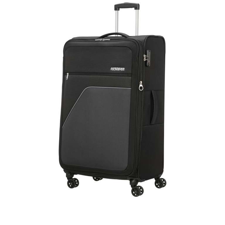 Koffer Sky Surfer Spinner L Expandable Black Grey, Farbe: anthrazit, Marke: American Tourister, EAN: 5400520120113, Abmessungen in cm: 44x78x29, Bild 1 von 6