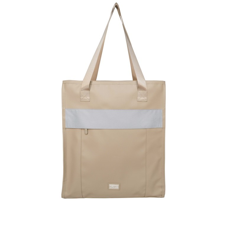 Shopper Totebag mit Laptopfach 16 Zoll Beige, Farbe: beige, Marke: OAK25, EAN: 4260759420016, Abmessungen in cm: 35x40x12, Bild 1 von 7