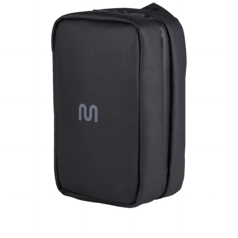 Kulturtasche Schwarz, Farbe: schwarz, Marke: Onemate, EAN: 8720648099007, Abmessungen in cm: 15x24x9, Bild 1 von 5