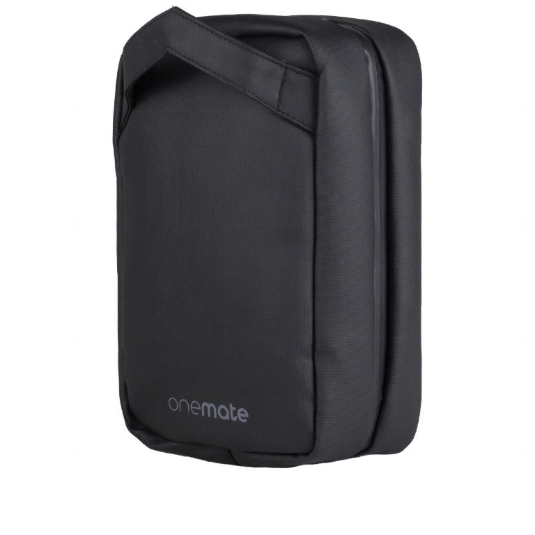 Kulturtasche Schwarz, Farbe: schwarz, Marke: Onemate, EAN: 8720648099007, Abmessungen in cm: 15x24x9, Bild 2 von 5