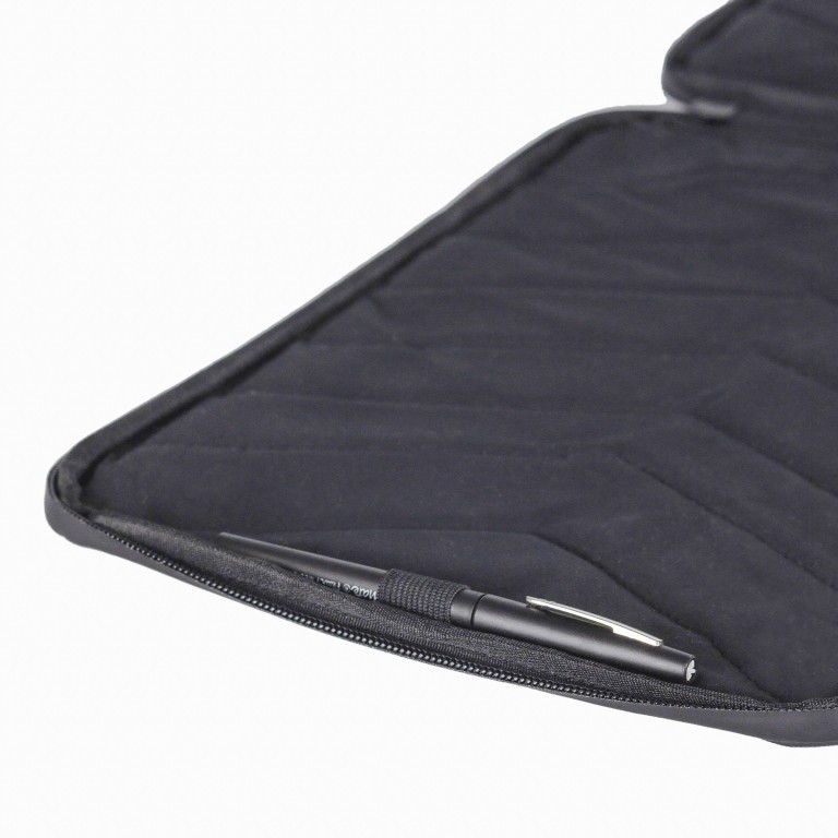 Laptophülle Laptop Sleeve Laptopfach 16 Zoll Schwarz, Farbe: schwarz, Marke: Onemate, EAN: 8720648099397, Abmessungen in cm: 27x38.5x3, Bild 3 von 5