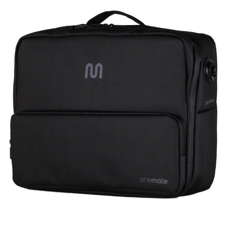 Aktentasche Business Bag Pro mit Laptopfach 15 Zoll Schwarz, Farbe: schwarz, Marke: Onemate, EAN: 8720648099403, Abmessungen in cm: 43x32x9, Bild 2 von 9