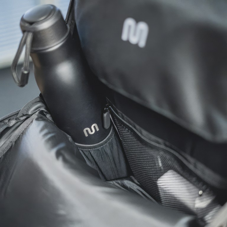 Fahrradtasche / Rucksack Bike Bag Pro für Gepäckträger Schwarz, Farbe: schwarz, Marke: Onemate, EAN: 8720648099410, Abmessungen in cm: 29x41x16, Bild 10 von 12