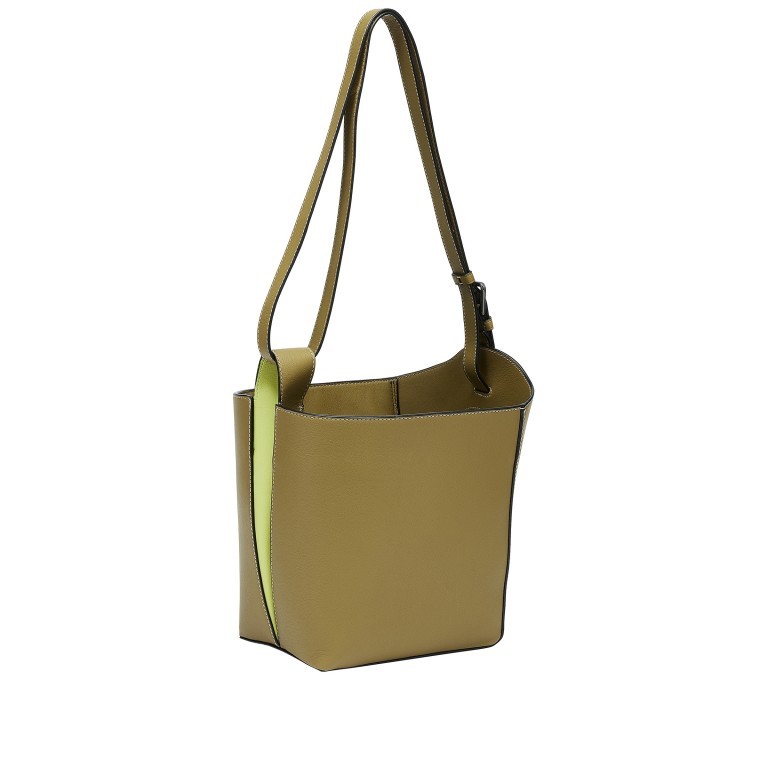 Beuteltasche Bowie Hobo S Matcha, Farbe: grün/oliv, Marke: Liebeskind Berlin, EAN: 4099593008728, Abmessungen in cm: 19x22x14, Bild 2 von 5