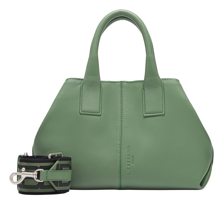 Handtasche Kodiaq Sheep Chelsea S Palm Green, Farbe: grün/oliv, Marke: Liebeskind Berlin, EAN: 4099593007448, Abmessungen in cm: 20.5x27x12, Bild 1 von 5