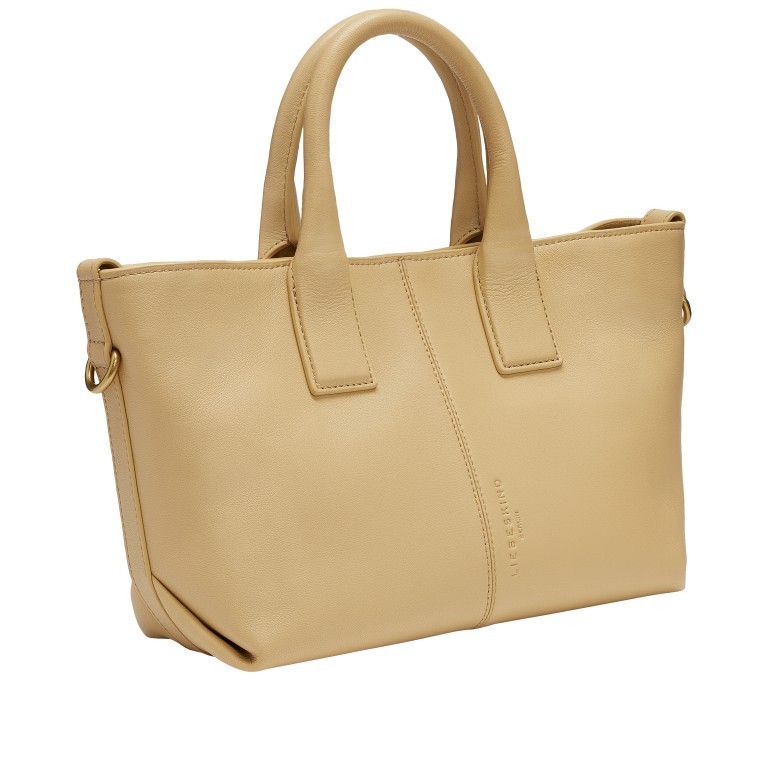 Handtasche Kodiaq Sheep Chelsea S Champagne, Farbe: beige, Marke: Liebeskind Berlin, EAN: 4099593007455, Abmessungen in cm: 20.5x27x12, Bild 2 von 5