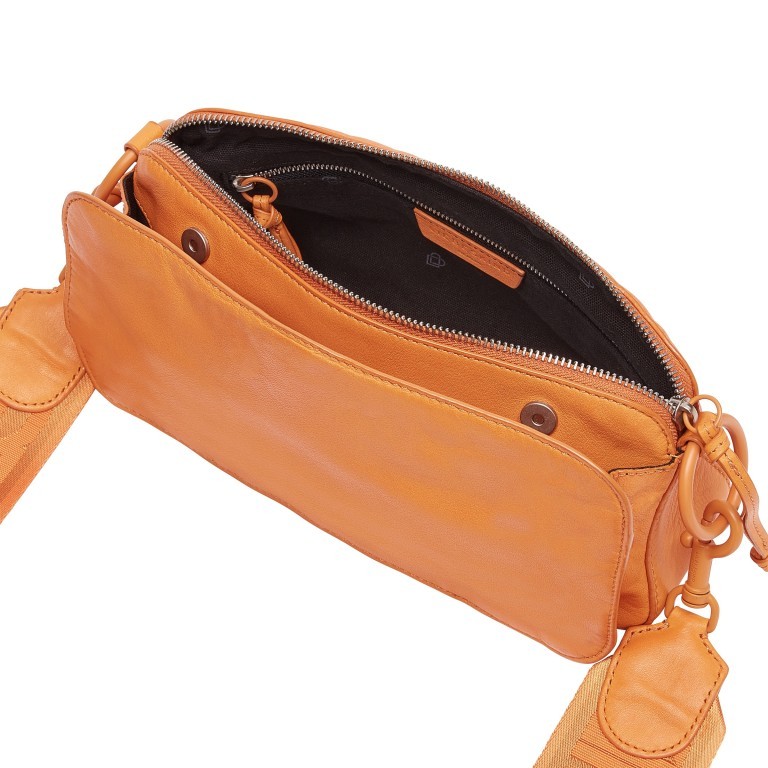 Umhängetasche Clarice Crossbody Bag M Pumpkin Spice, Farbe: orange, Marke: Liebeskind Berlin, EAN: 4099593010936, Abmessungen in cm: 27x15x8, Bild 4 von 6