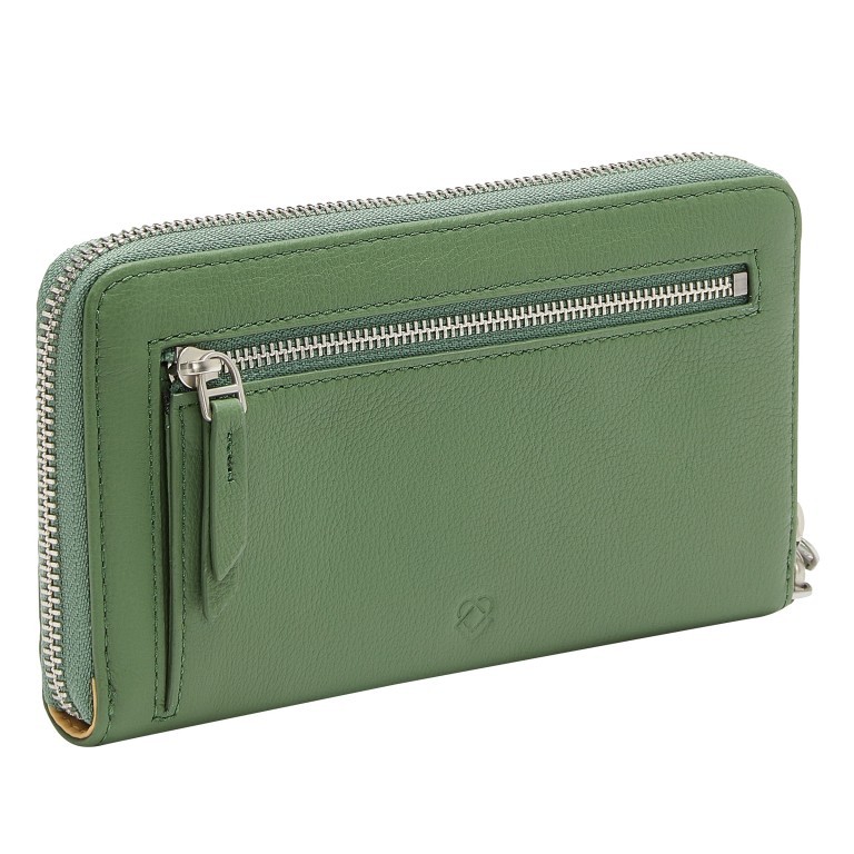 Geldbörse Classics Vivian Purse XL mit RFID-Schutz Palm Green, Farbe: grün/oliv, Marke: Liebeskind Berlin, EAN: 4099593010523, Abmessungen in cm: 18x10x2.5, Bild 2 von 4