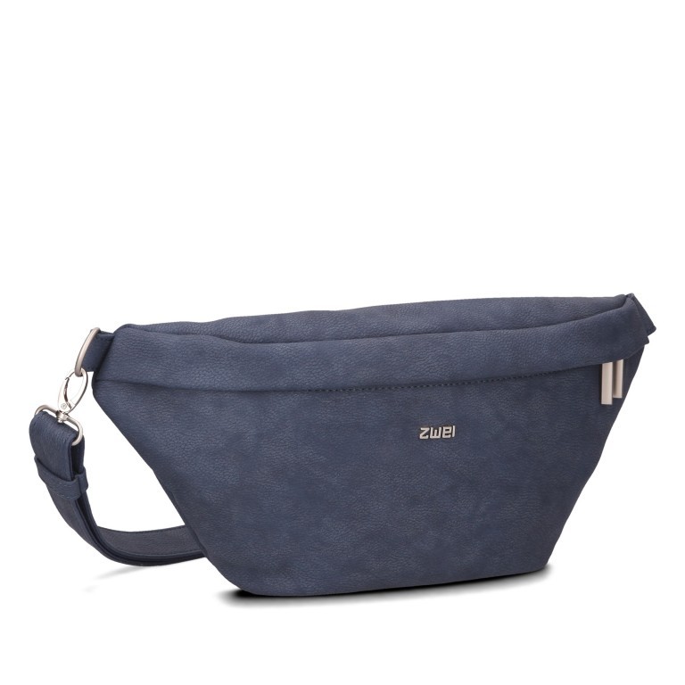 Gürteltasche Mademoiselle MH80 Nubuk Blue, Farbe: blau/petrol, Marke: Zwei, EAN: 4250257926103, Abmessungen in cm: 40x17x9, Bild 1 von 5