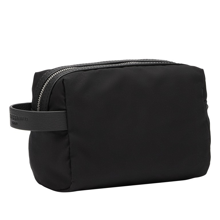 Kosmetiktasche Cosmetic Pouch S Black, Farbe: schwarz, Marke: Liebeskind Berlin, EAN: 4099593012220, Abmessungen in cm: 18.5x12x9, Bild 2 von 4