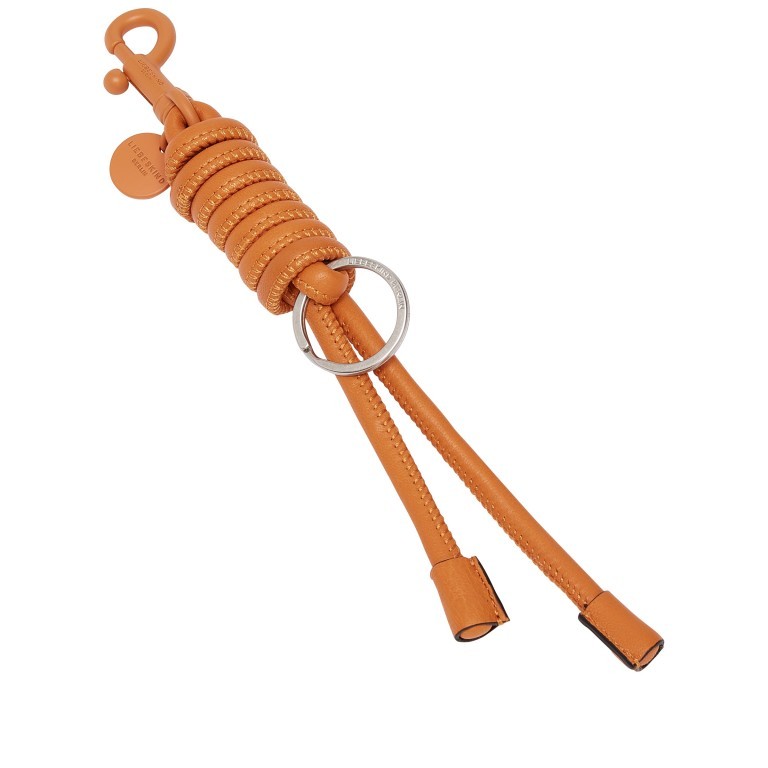 Schlüsselanhänger Fab3 Keyring Pumpkin Spice, Farbe: orange, Marke: Liebeskind Berlin, EAN: 4099593005277, Abmessungen in cm: 3.5x24x3.5, Bild 1 von 3