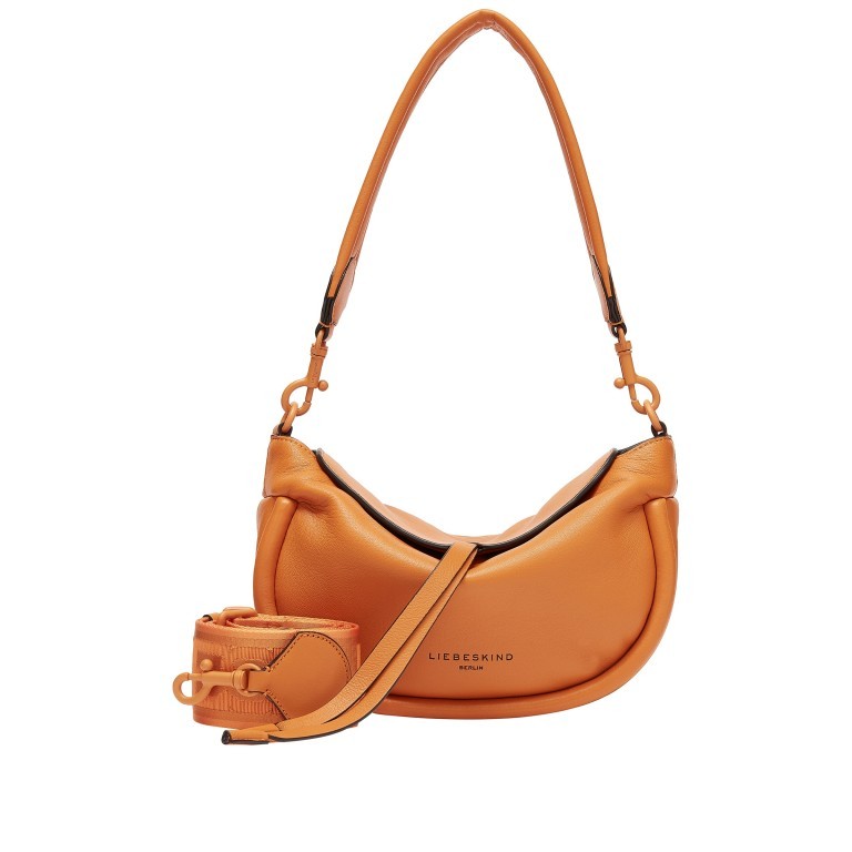 Beuteltasche Fab3 Hobo S Pumpkin Spice, Farbe: orange, Marke: Liebeskind Berlin, EAN: 4099593005796, Abmessungen in cm: 24x15x6, Bild 1 von 5