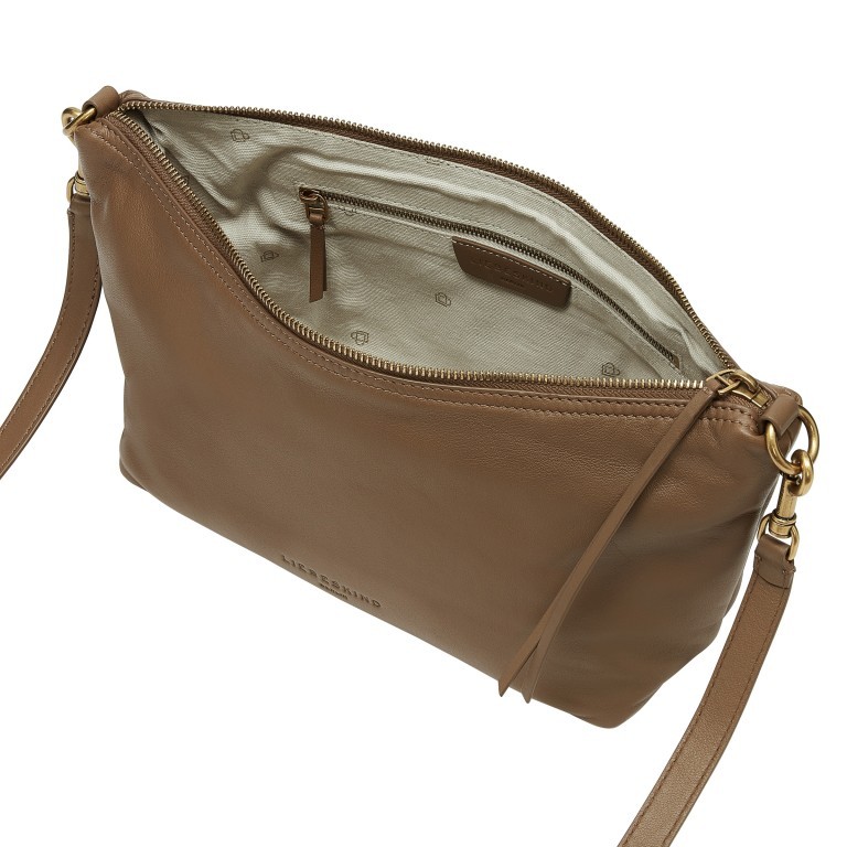 Umhängetasche Lennox Crossbody S Praline, Farbe: braun, Marke: Liebeskind Berlin, EAN: 4099593010301, Abmessungen in cm: 26x16.5x10, Bild 4 von 5