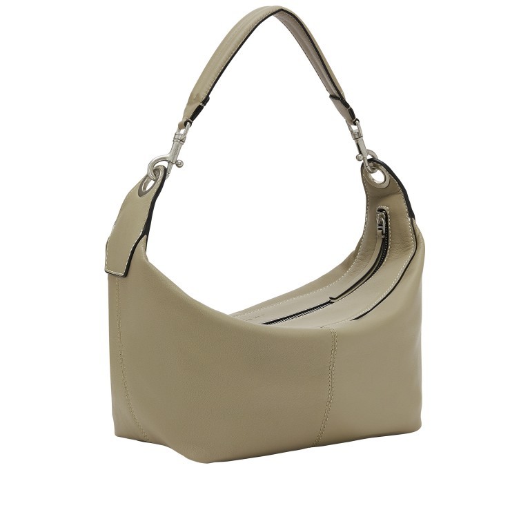 Beuteltasche Liza Hobo French Grey, Farbe: taupe/khaki, Marke: Liebeskind Berlin, EAN: 4099593010820, Abmessungen in cm: 24x22x15, Bild 2 von 5