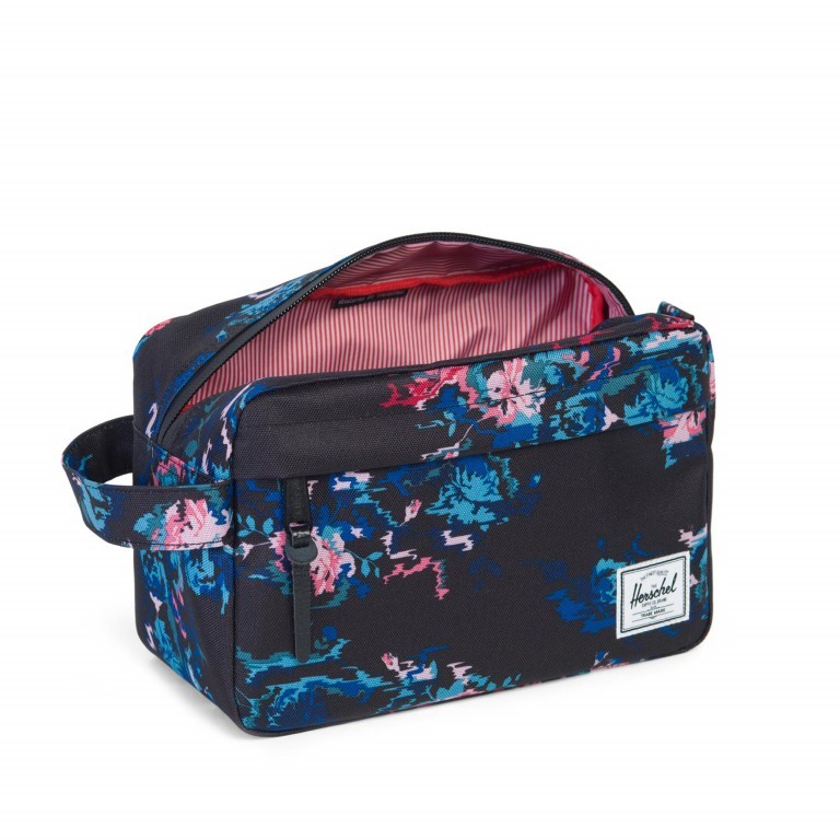 Kulturtasche Chapter Floral Blur, Farbe: bunt, Marke: Herschel, EAN: 0828432109630, Abmessungen in cm: 23x15x11, Bild 3 von 3