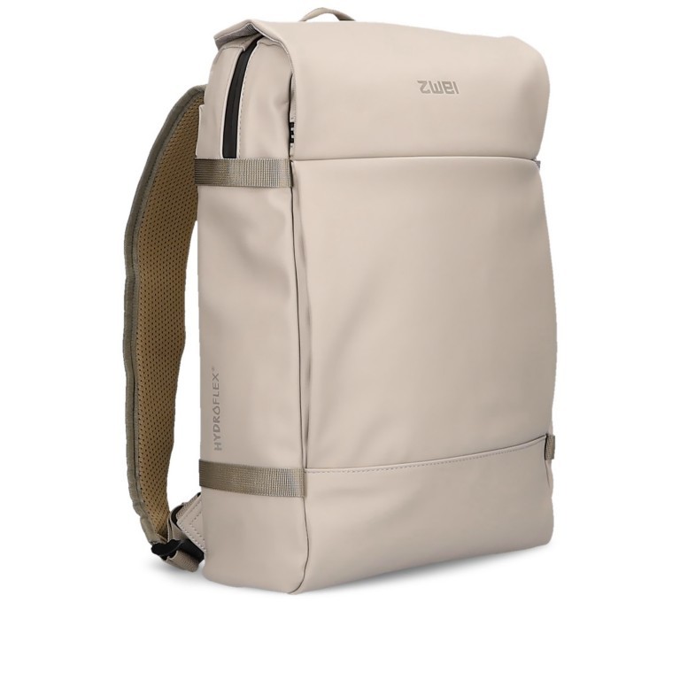 Rucksack Aqua AQR150 mit Laptopfach 13 Zoll Sand, Farbe: beige, Marke: Zwei, EAN: 4250257928596, Abmessungen in cm: 31x41x15, Bild 2 von 7