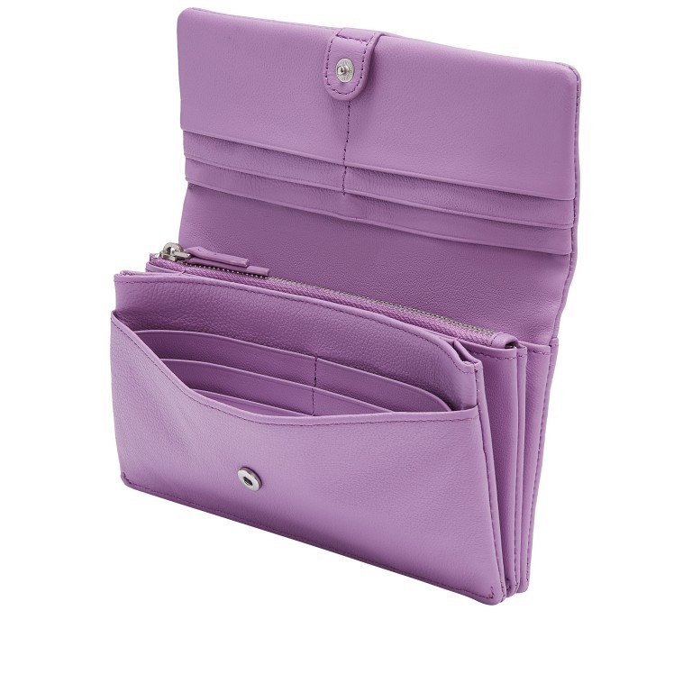 Geldbörse Harris Slam Wallet mit RFID-Schutz Digital Lavender, Farbe: flieder/lila, Marke: Liebeskind Berlin, EAN: 4099593006984, Abmessungen in cm: 18.5x10x2.5, Bild 4 von 4