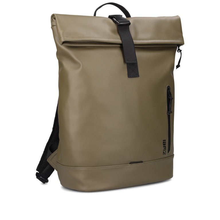 Rucksack Cargo CAR200 Rolltop Olive, Farbe: grün/oliv, Marke: Zwei, EAN: 4250257926776, Abmessungen in cm: 37x44x17, Bild 2 von 7