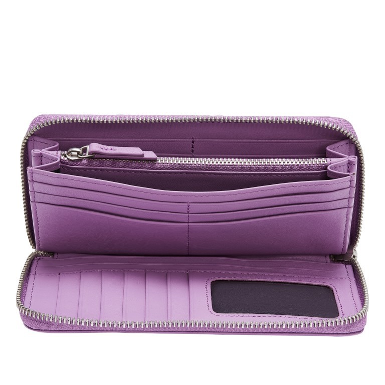 Geldbörse Harris Gigi mit RFID-Schutz Digital Lavender, Farbe: flieder/lila, Marke: Liebeskind Berlin, EAN: 4099593006298, Abmessungen in cm: 19x9x2, Bild 3 von 4