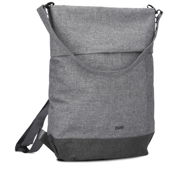 Rucksack / Umhängetasche Benno BE120 mit Laptopfach 13 Zoll Stone, Farbe: grau, Marke: Zwei, EAN: 4250257929586, Abmessungen in cm: 32x37x13, Bild 1 von 6