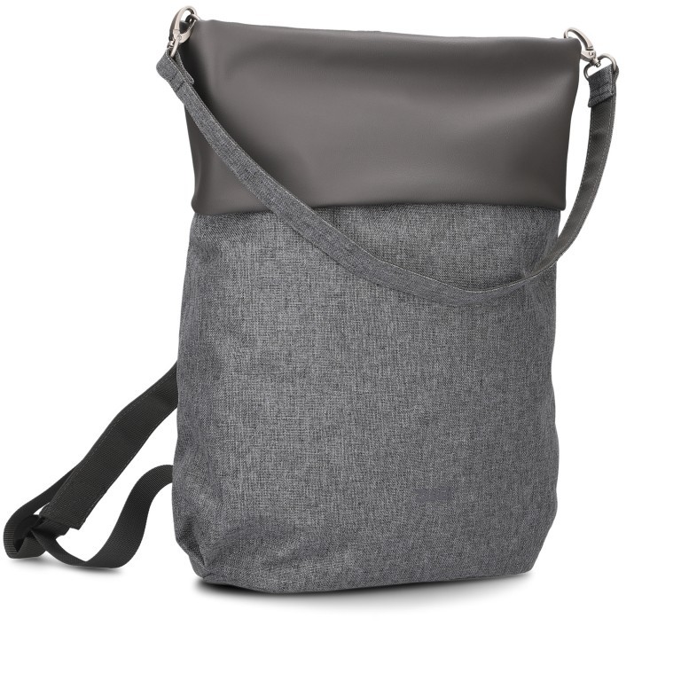 Rucksack / Umhängetasche Kim KIR120 mit Laptopfach 13 Zoll Stone, Farbe: grau, Marke: Zwei, EAN: 4250257929593, Abmessungen in cm: 32x38x13, Bild 1 von 7