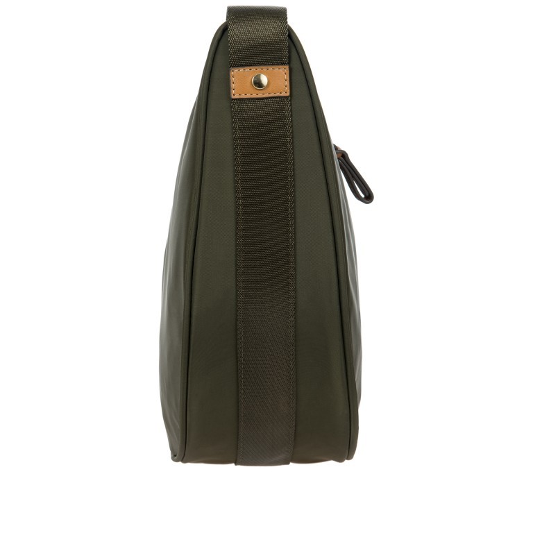 Beuteltasche X-BAG & X-Travel Halfmoon Bag Oliva, Farbe: grün/oliv, Marke: Brics, EAN: 8016623140544, Abmessungen in cm: 35x28x12, Bild 3 von 7