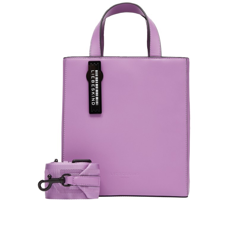 Handtasche Paper Bag Tote S Carter Digital Lavender, Farbe: flieder/lila, Marke: Liebeskind Berlin, EAN: 4099593009442, Abmessungen in cm: 22x25x12, Bild 1 von 5
