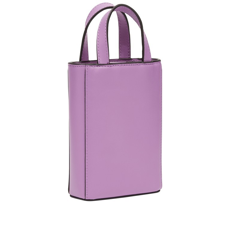 Handtasche Paper Bag Tote XXS Carter Digital Lavender, Farbe: flieder/lila, Marke: Liebeskind Berlin, EAN: 4099593008308, Abmessungen in cm: 11.5x16.5x4.5, Bild 2 von 5