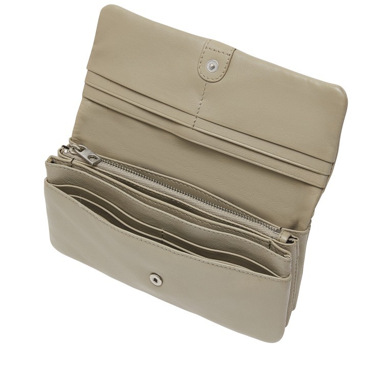 Geldbörse Patty Slam Wallet mit RFID-Schutz French Grey, Farbe: taupe/khaki, Marke: Liebeskind Berlin, EAN: 4099593008698, Abmessungen in cm: 18.5x10x2.5, Bild 3 von 4