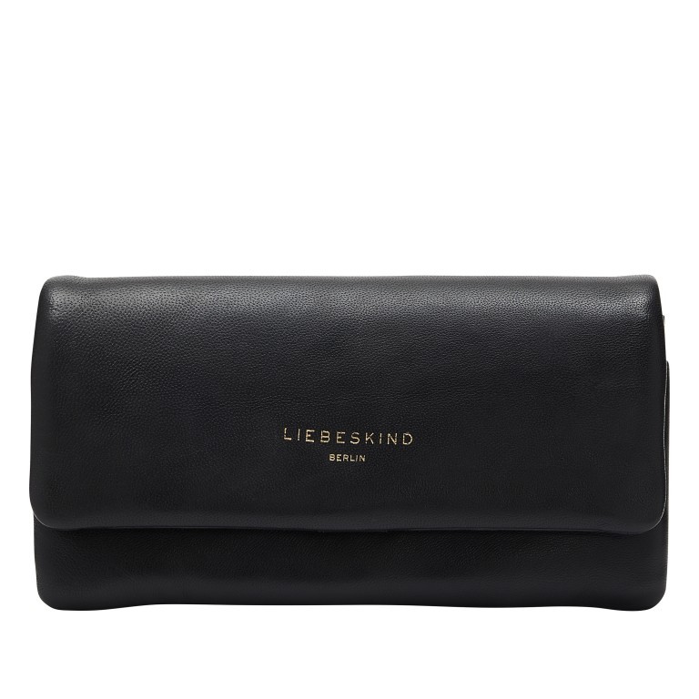 Geldbörse Patty Slam Wallet mit RFID-Schutz Black, Farbe: schwarz, Marke: Liebeskind Berlin, EAN: 4099593008711, Abmessungen in cm: 18.5x10x2.5, Bild 1 von 4