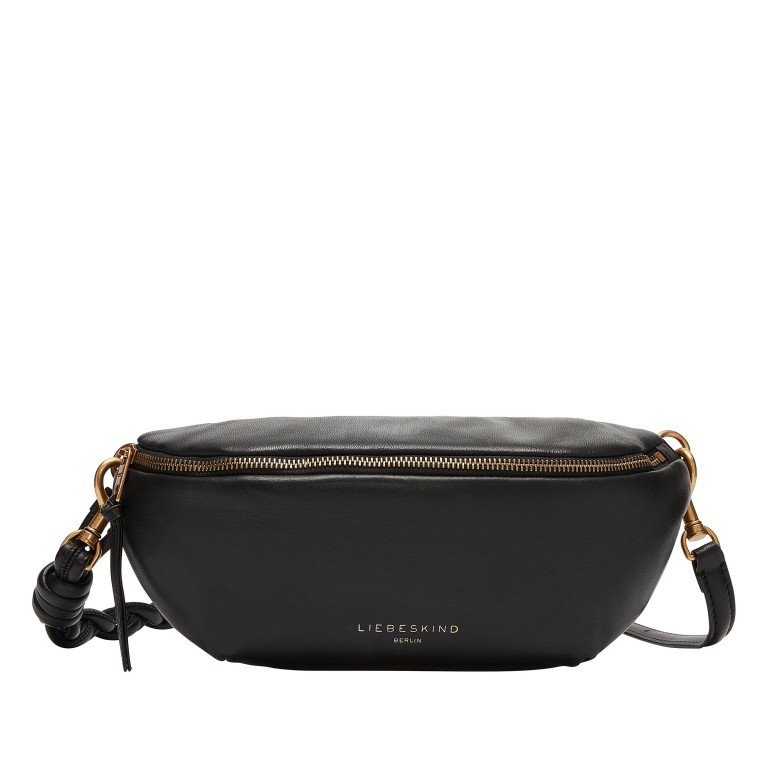 Gürteltasche Patty Belt Bag Tavia Black, Farbe: schwarz, Marke: Liebeskind Berlin, EAN: 4099593006700, Abmessungen in cm: 30x13x3.2, Bild 1 von 5