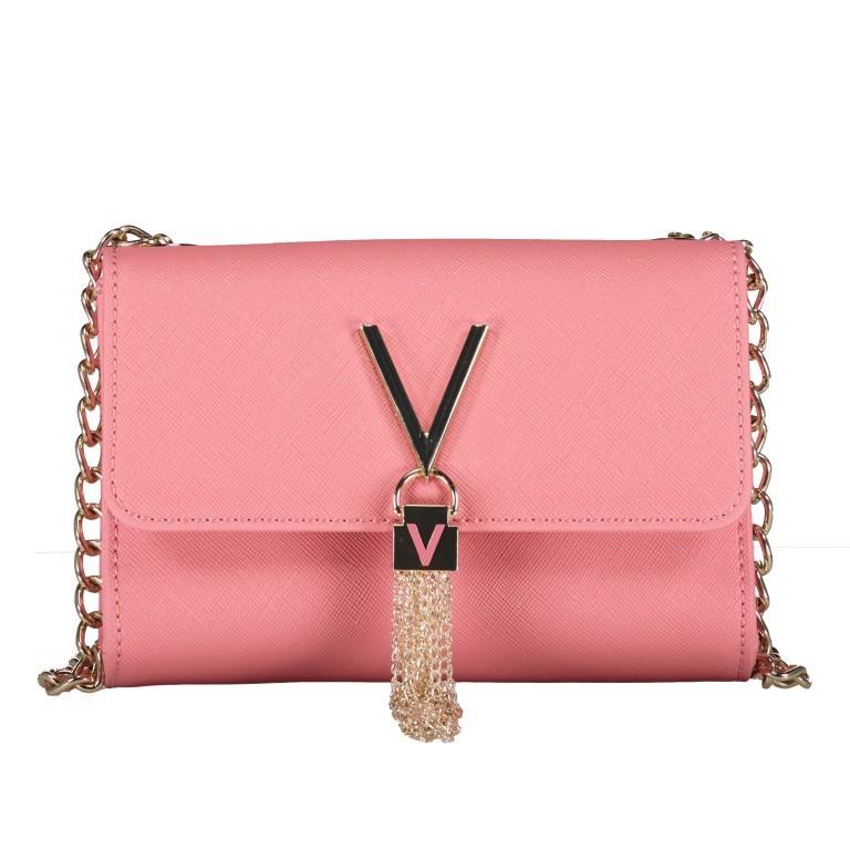 Umhängetasche Divina Rosa, Farbe: rosa/pink, Marke: Valentino Bags, EAN: 8058043888439, Abmessungen in cm: 17x11.5x5, Bild 1 von 6