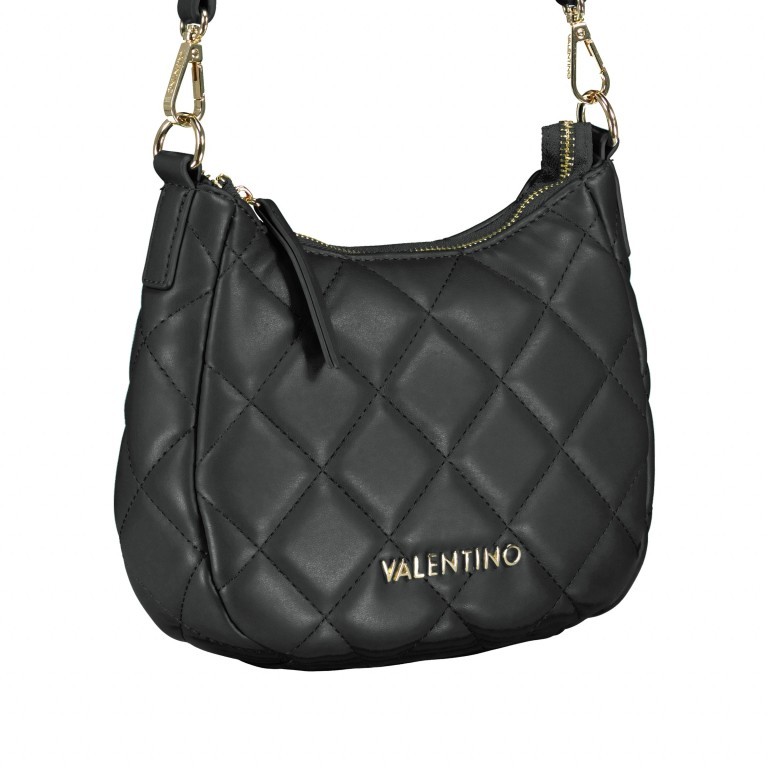 Beuteltasche Ocarina Nero, Farbe: schwarz, Marke: Valentino Bags, EAN: 8058043890012, Abmessungen in cm: 21.5x19x6.5, Bild 2 von 8