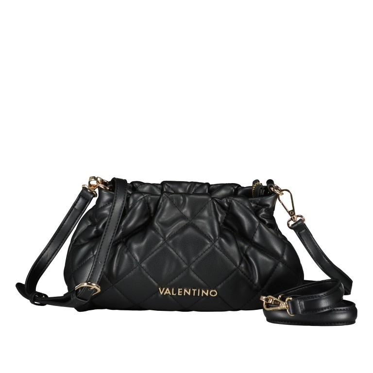Umhängetasche Ocarina Nero, Farbe: schwarz, Marke: Valentino Bags, EAN: 8058043890227, Abmessungen in cm: 25x13.5x9, Bild 1 von 8