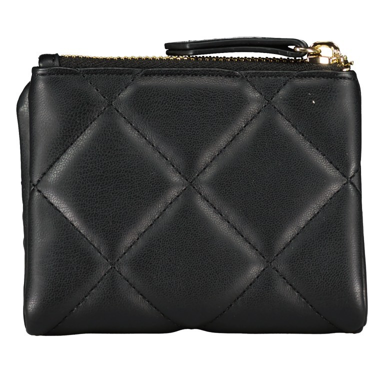 Geldbörse Ocarina Nero, Farbe: schwarz, Marke: Valentino Bags, EAN: 8054942225825, Abmessungen in cm: 12x9.5x2, Bild 3 von 4