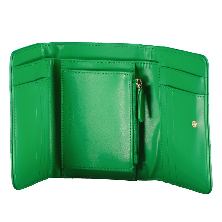 Geldbörse Ocarina Verde, Farbe: grün/oliv, Marke: Valentino Bags, EAN: 8058043890692, Abmessungen in cm: 15x11x3, Bild 4 von 4