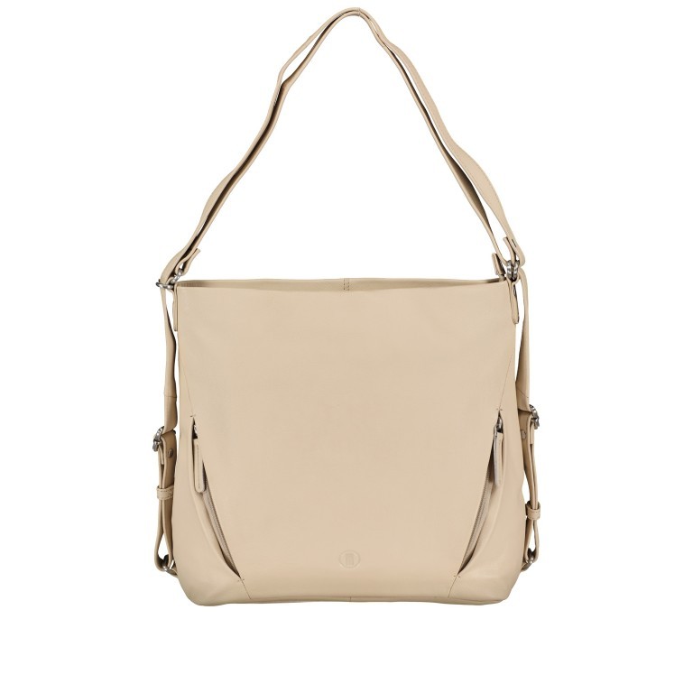 Beuteltasche / Rucksack Beige, Farbe: beige, Marke: Hausfelder Manufaktur, EAN: 4065646011526, Abmessungen in cm: 30x30x13, Bild 1 von 6